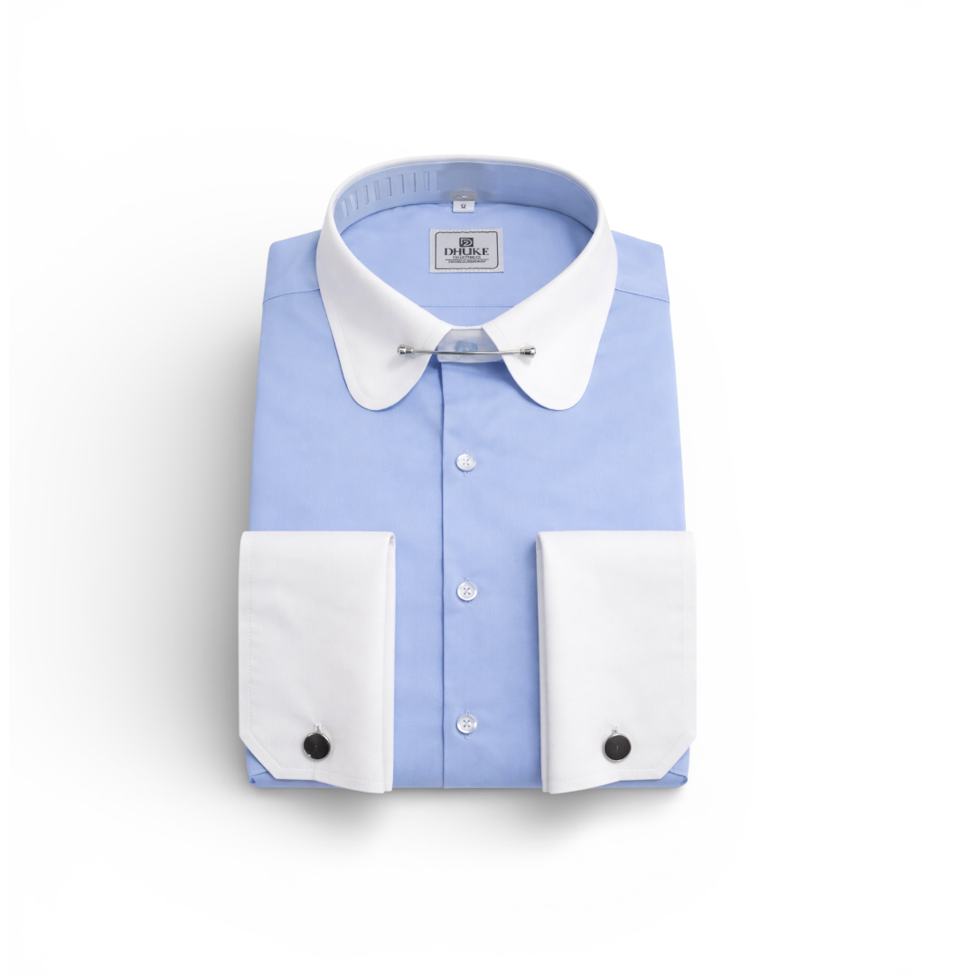 The Dhuke Non-Iron Peter-Pan Collar Shirt